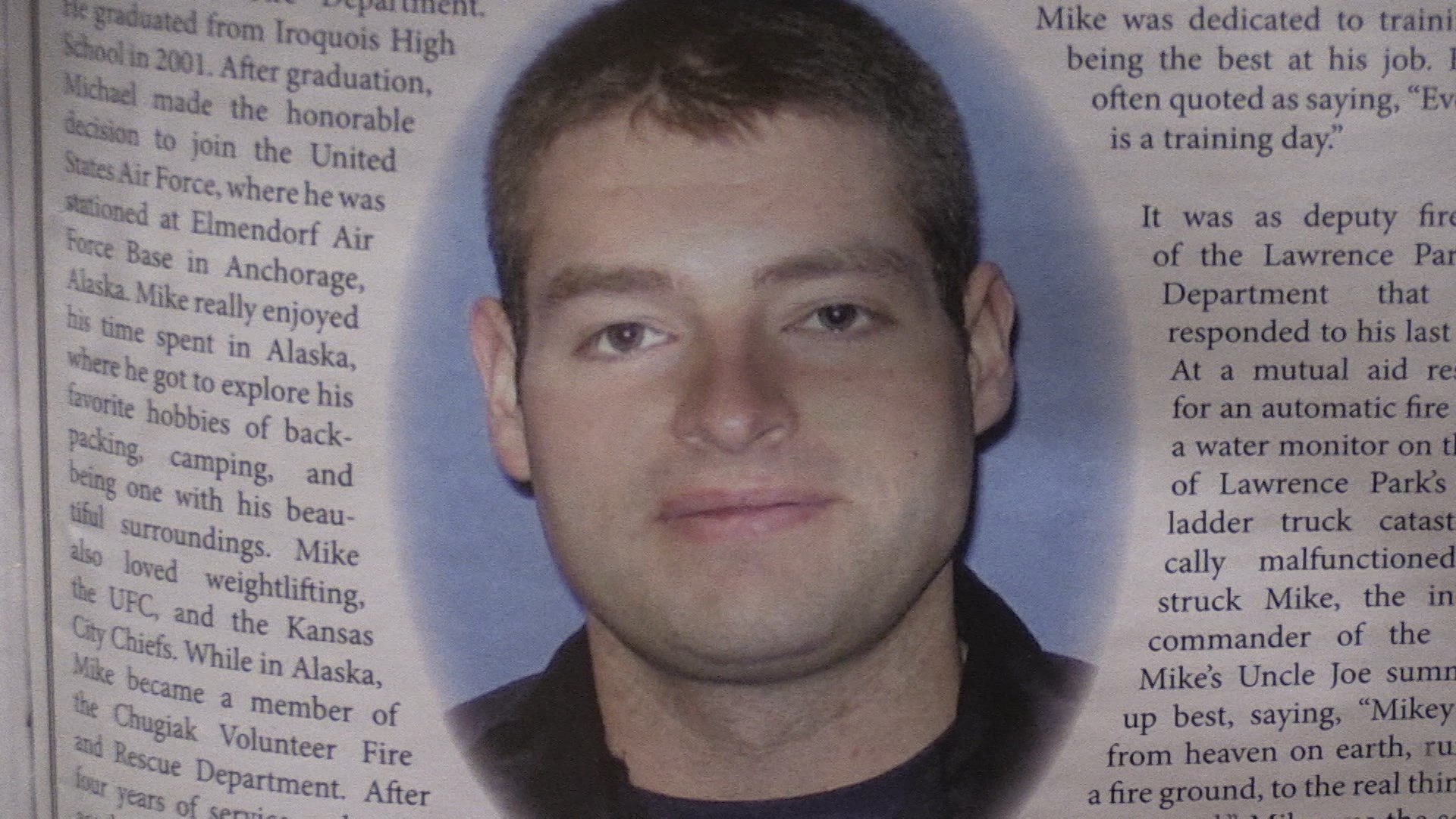 Ten Years Since Firefighter Michael Crotty Killed Due to Equipment Malfunction