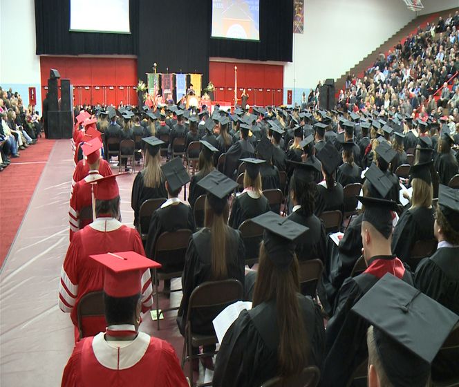 Graduation Day at Edinboro University Erie News Now WICU and WSEE