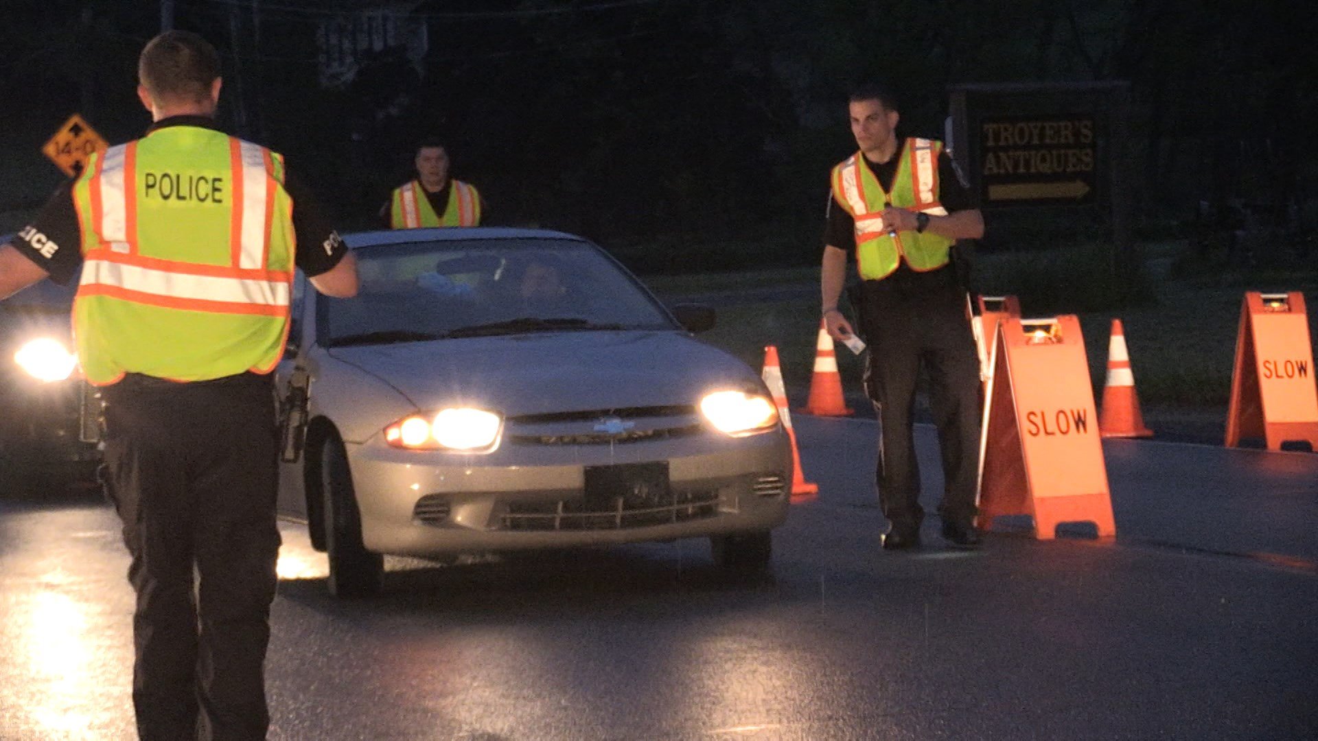 Troopers Arrest 5 at DUI Checkpoint in Crawford County