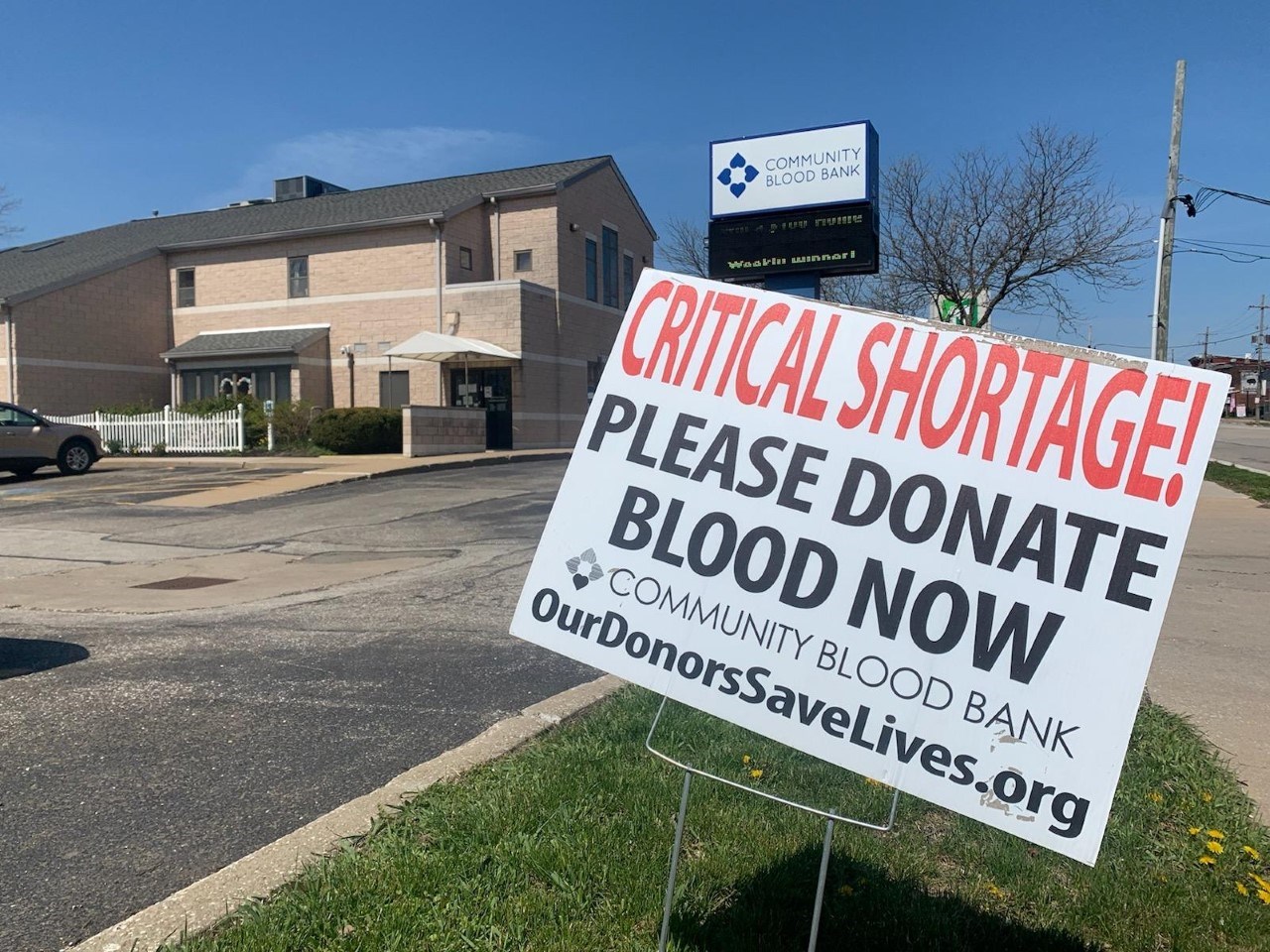 Community Blood Bank in Urgent Need of Donors