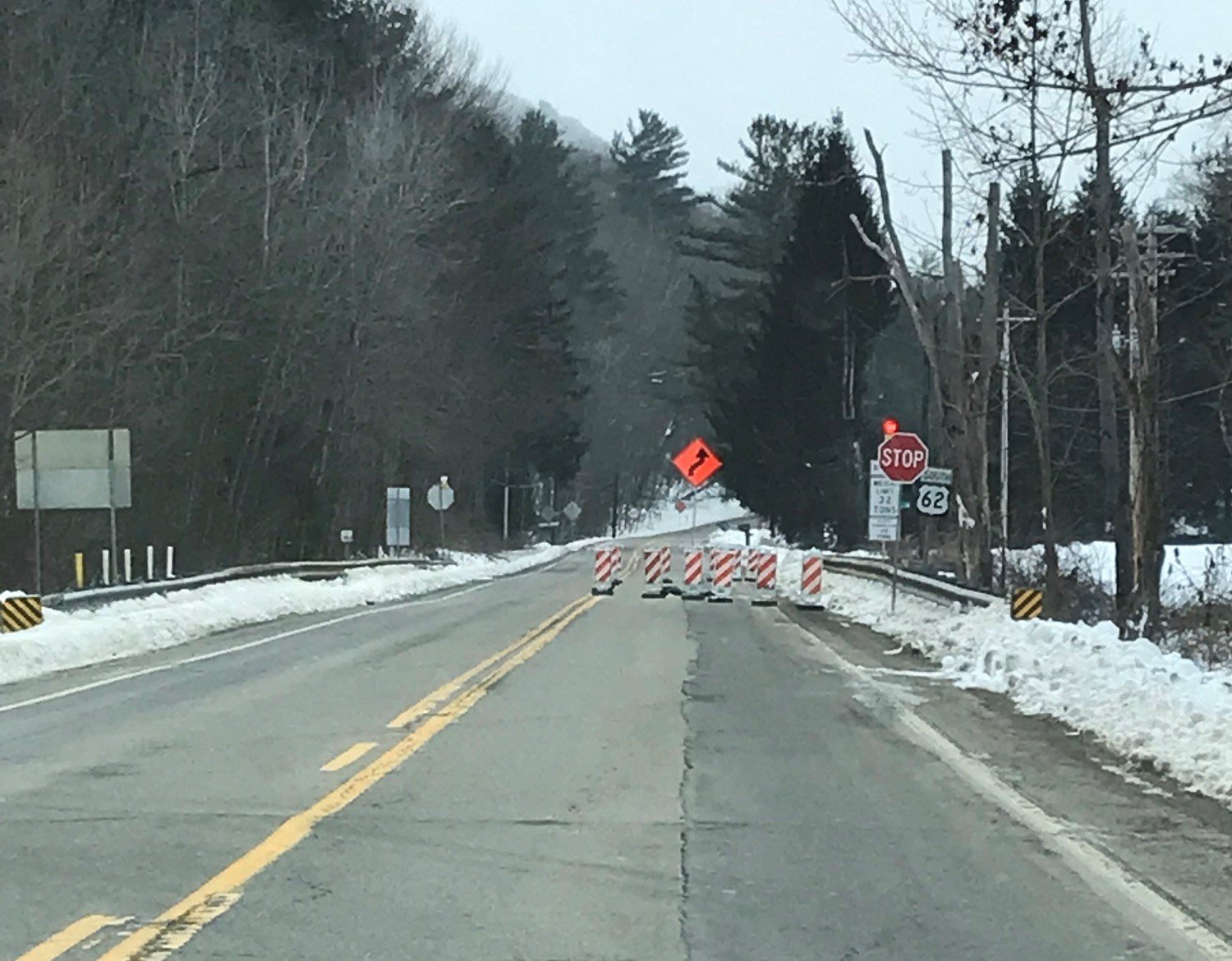 Stop Signs in Place at Route 62 Bridge in Warren County - Erie News Now