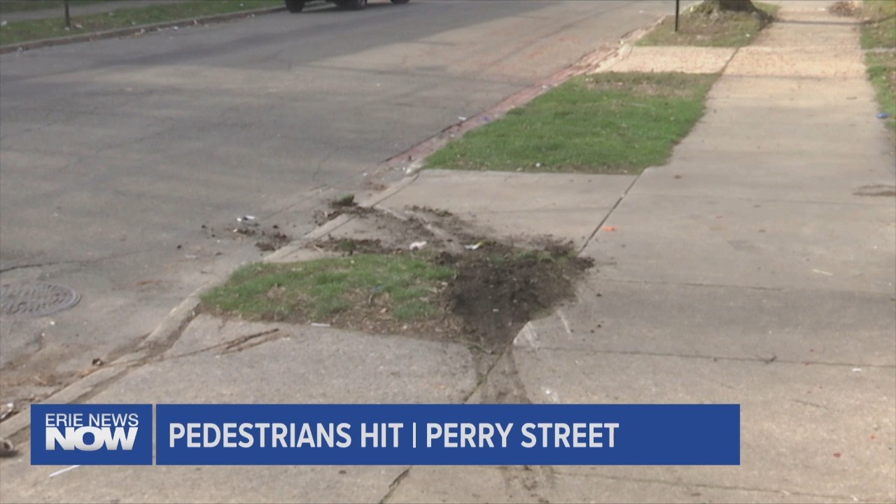 Three People Hit on Perry Street
