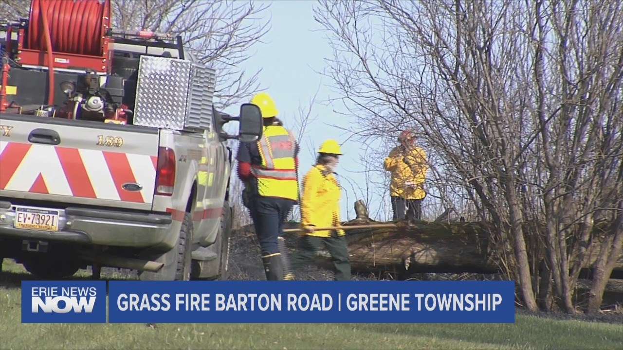 Brush Fire Breaks Out in Greene Township