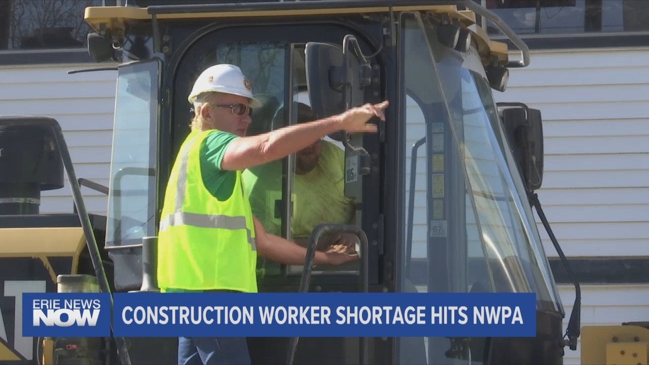 Construction Worker Shortage Hits Northwest Pennsylvania