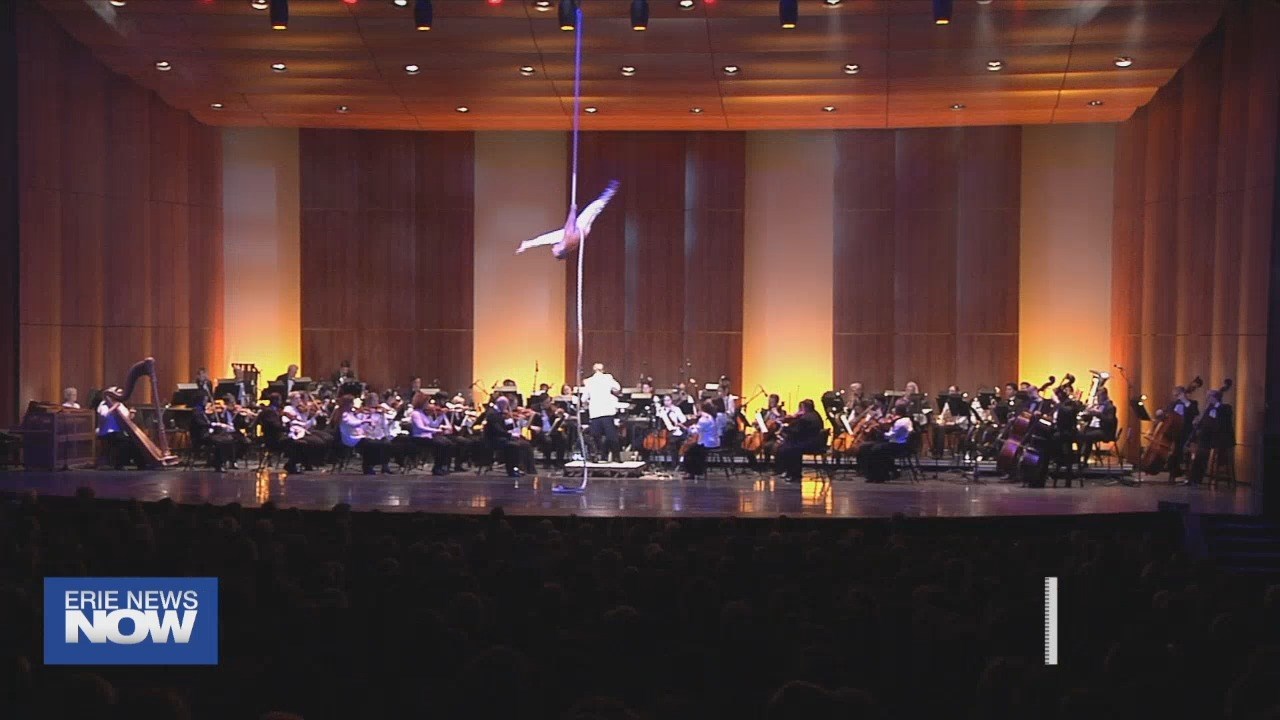 Troupe Vertigo Performs with the Erie Philharmonic
