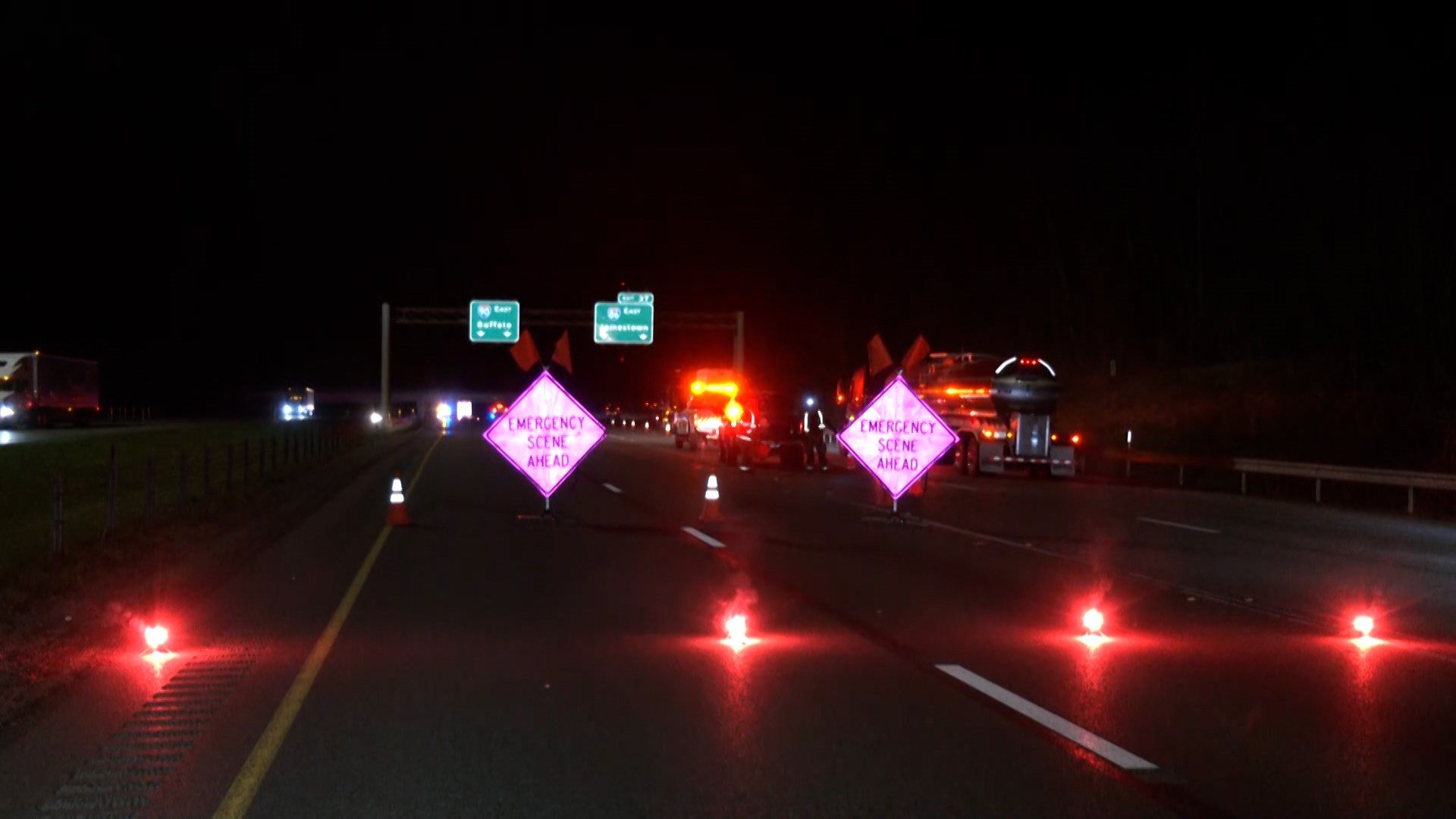 Woman Hit by Tractor Trailer, Killed on Interstate 90 in Greenfield Township