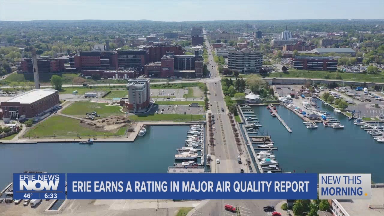 Erie Earns A rating in Air Quality Report