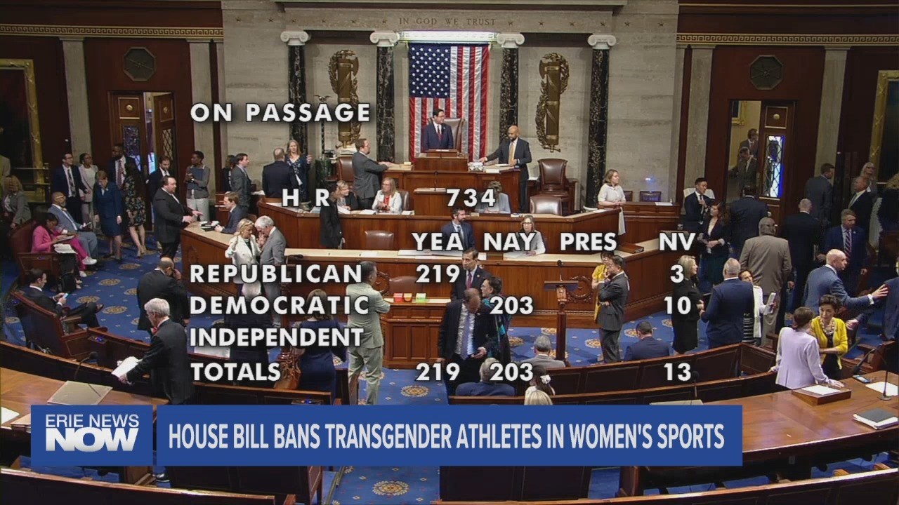 U.S. House Passes Bill Banning Transgender Athletes from Competing in Women's Sports