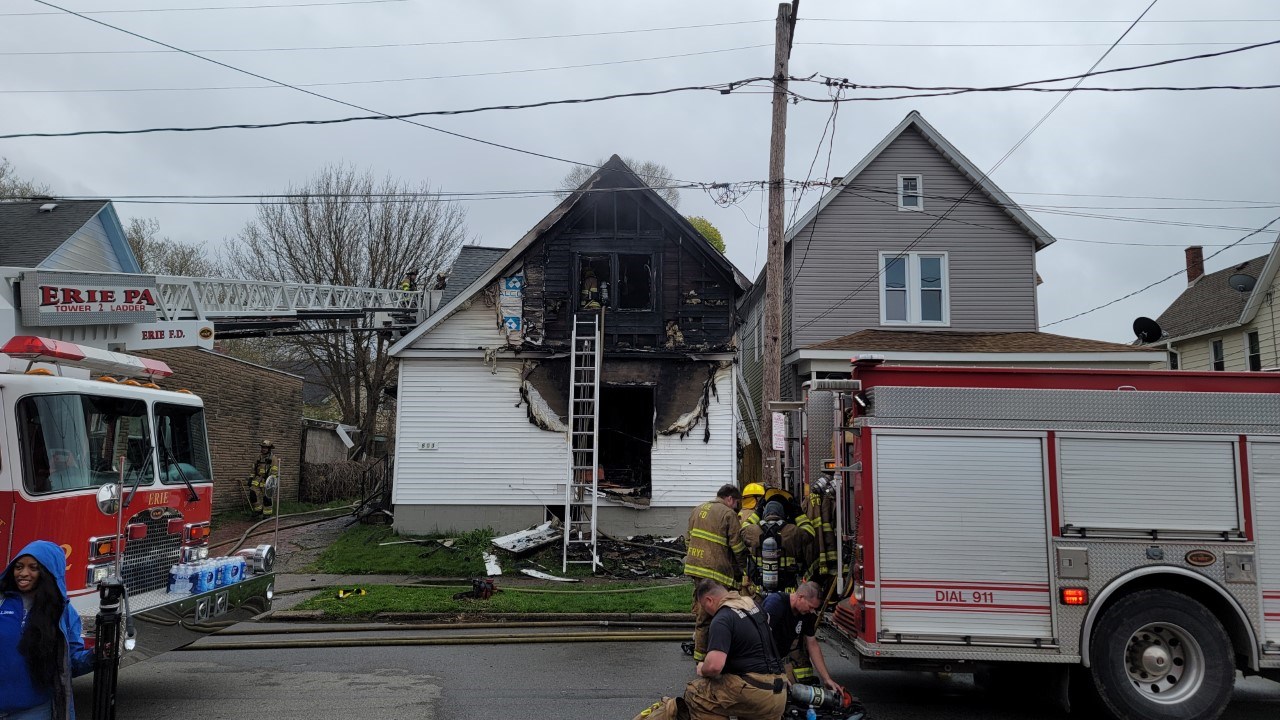 Fire Damages Home on West 21st Street