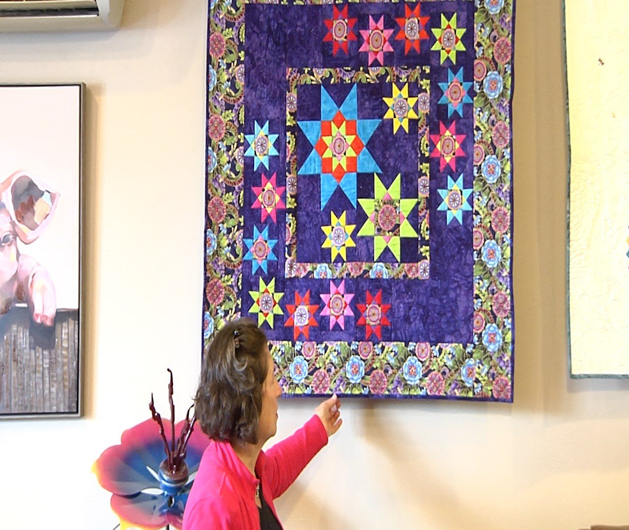 Quilters Love to Show off their Craft