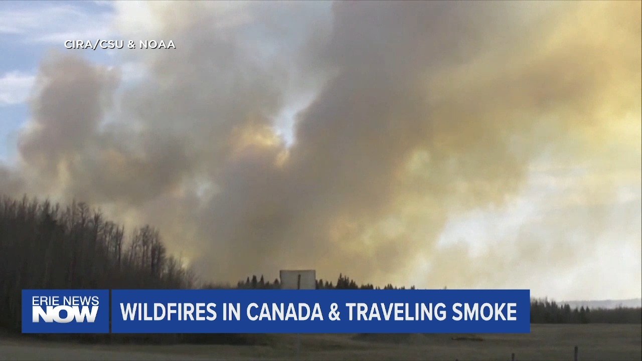 Wildfires in Canada & Traveling Smoke