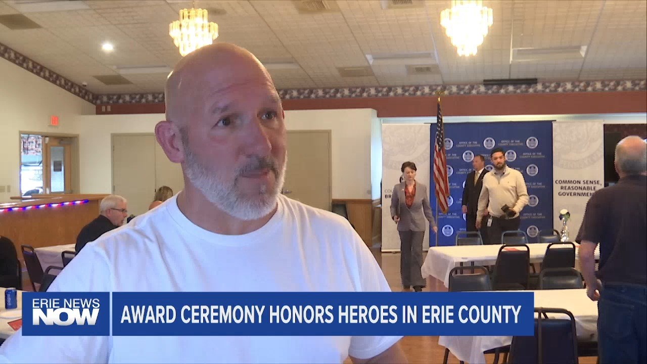 Award Ceremony Honors Heroes in Erie County
