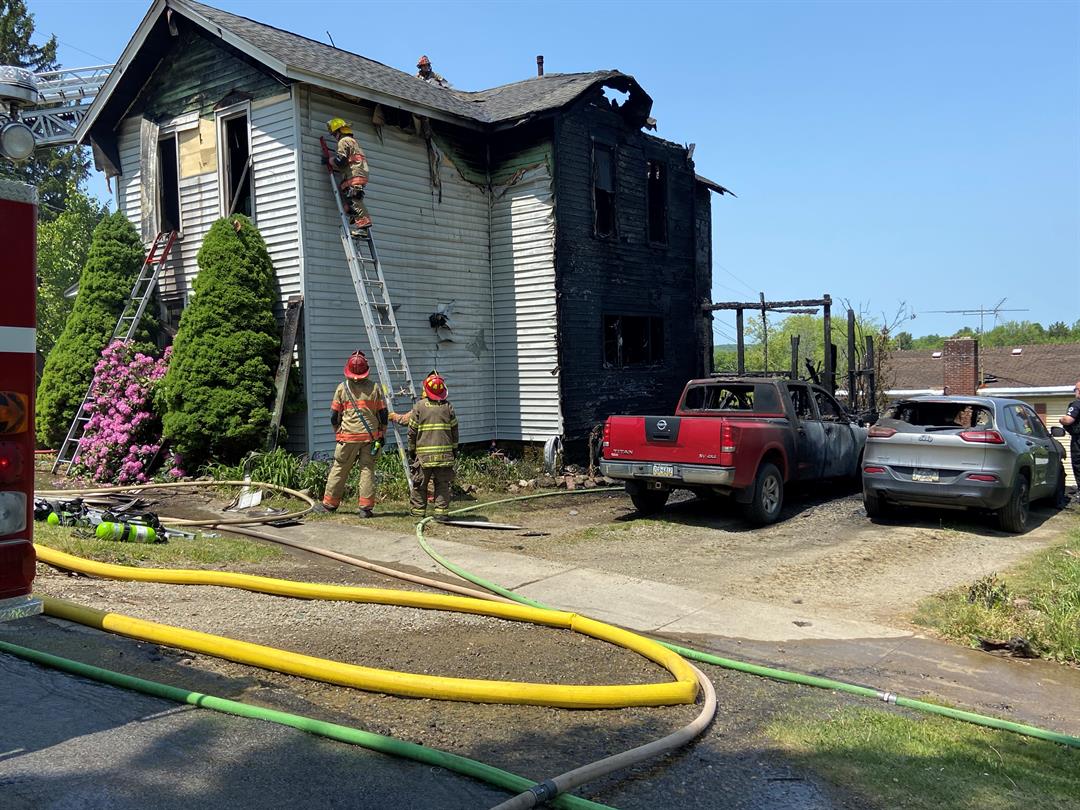 House Fire in Corry Leaves Family Homeless