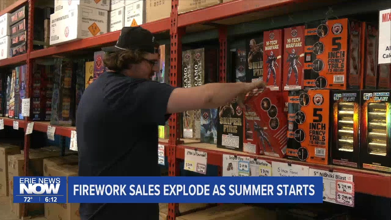 Fireworks Sales Boom as Summer Kicks Off
