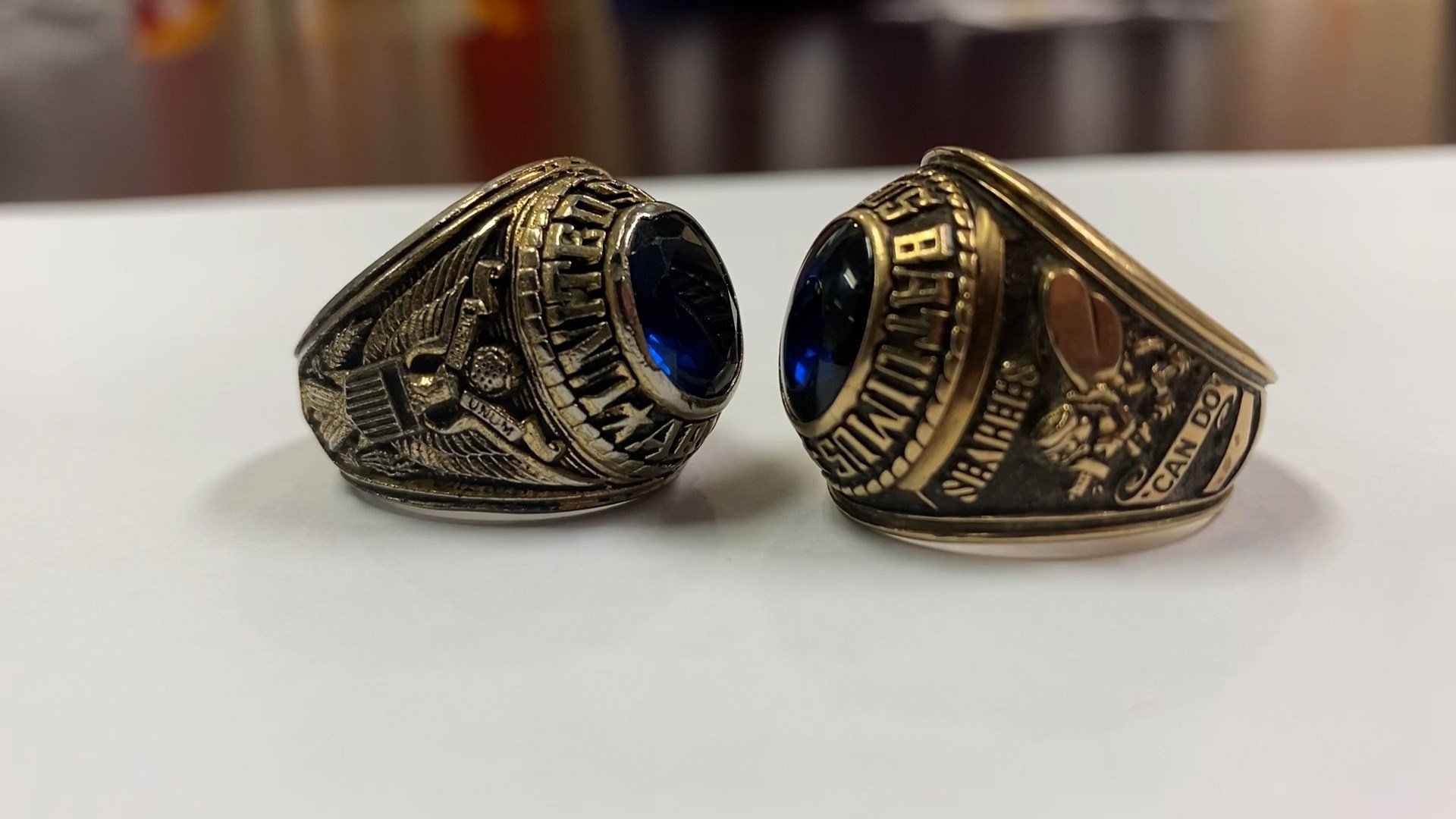 The Search for the Owners of Two Military Rings