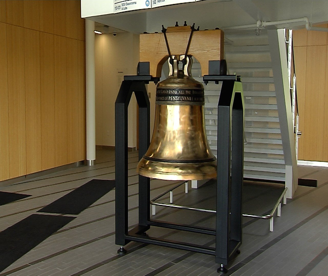 Replica Liberty Bell has a Home in Erie