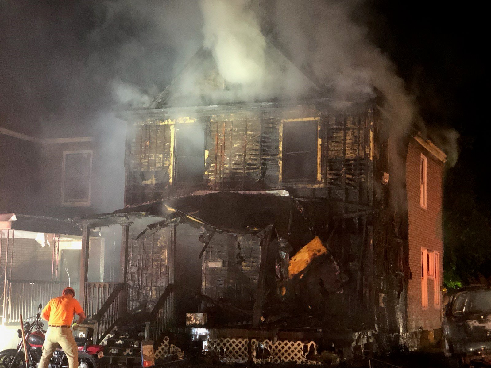 Fire Tears Through House in City of Erie Overnight