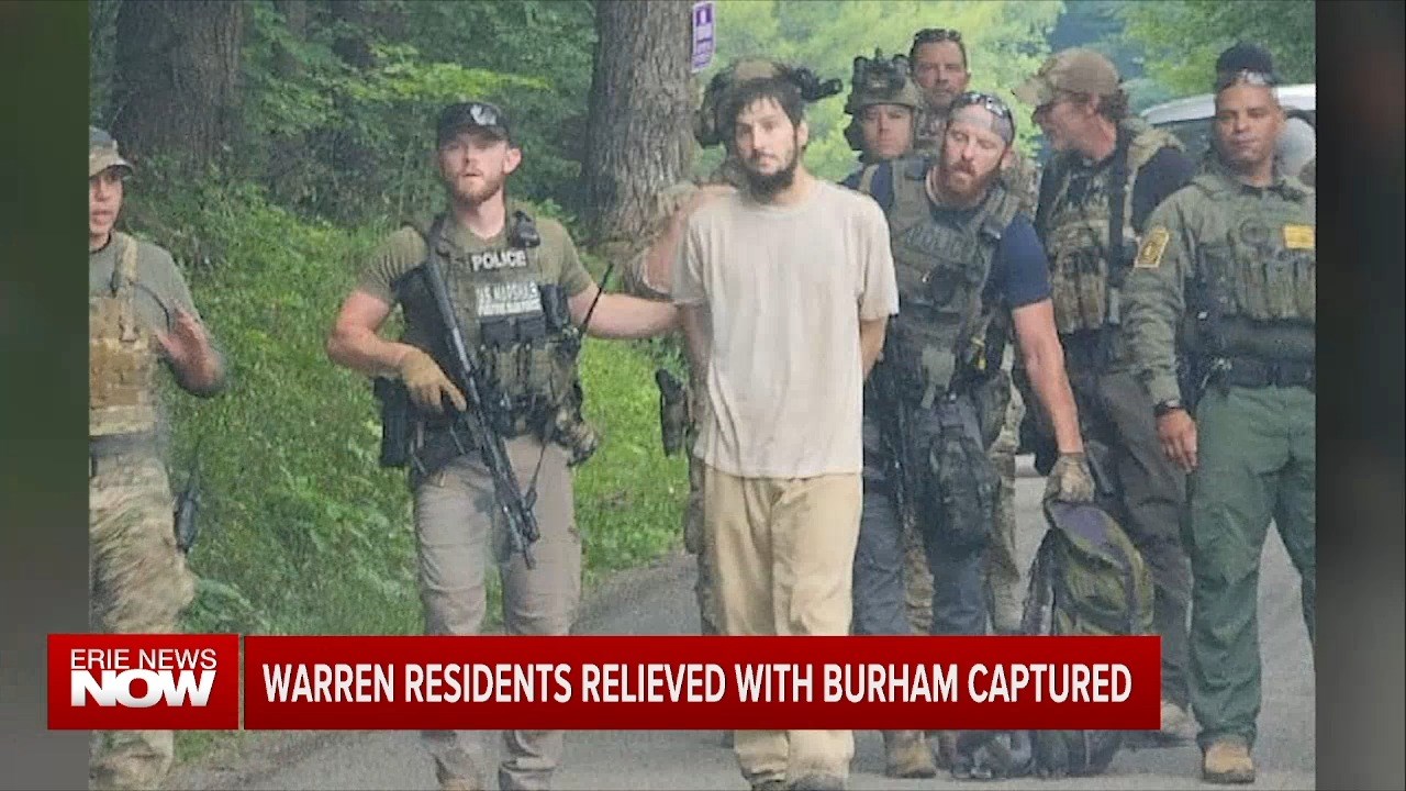Warren Residents Relieved with Burham Captured