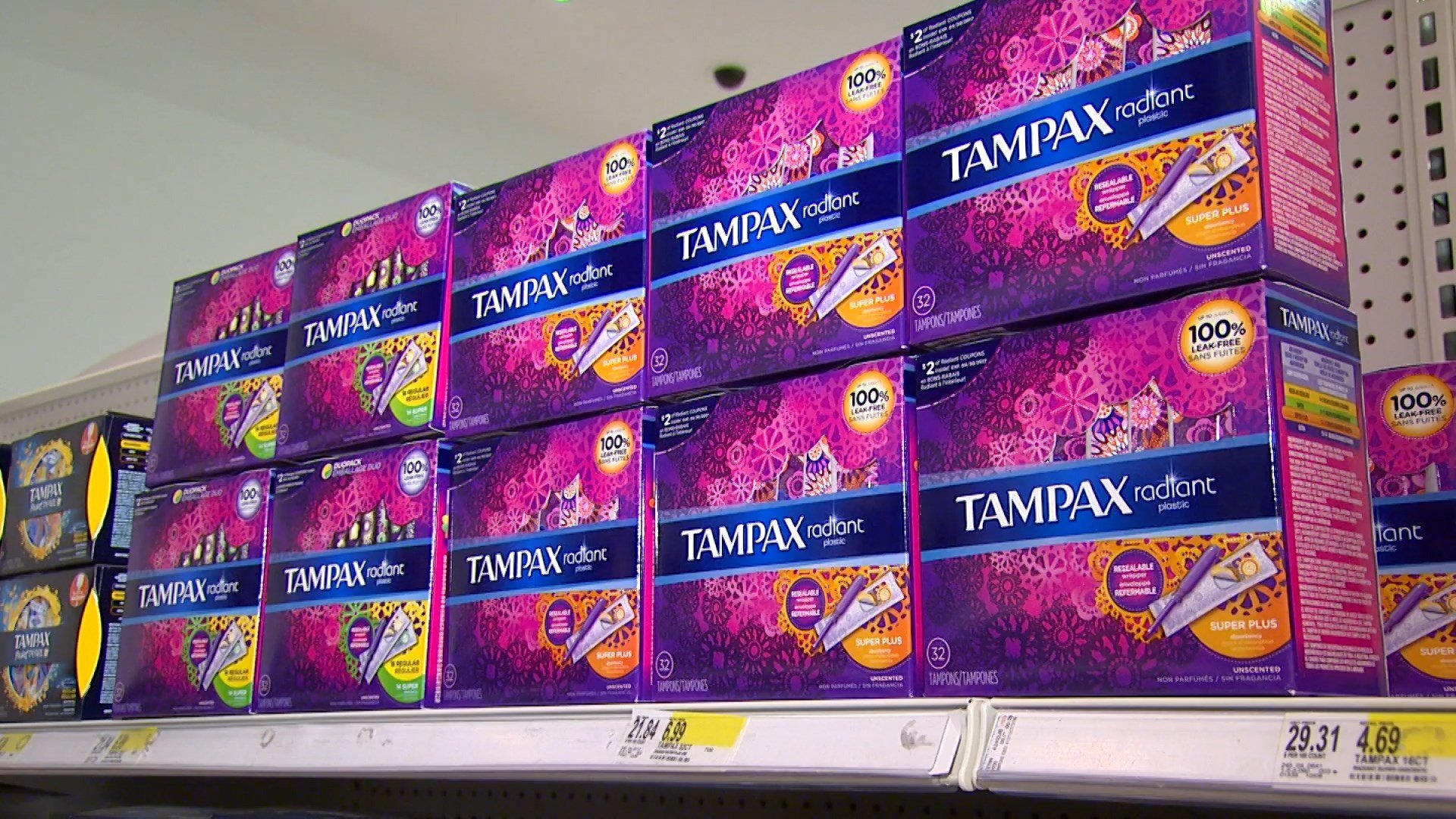Legislation to put free period products in private schools