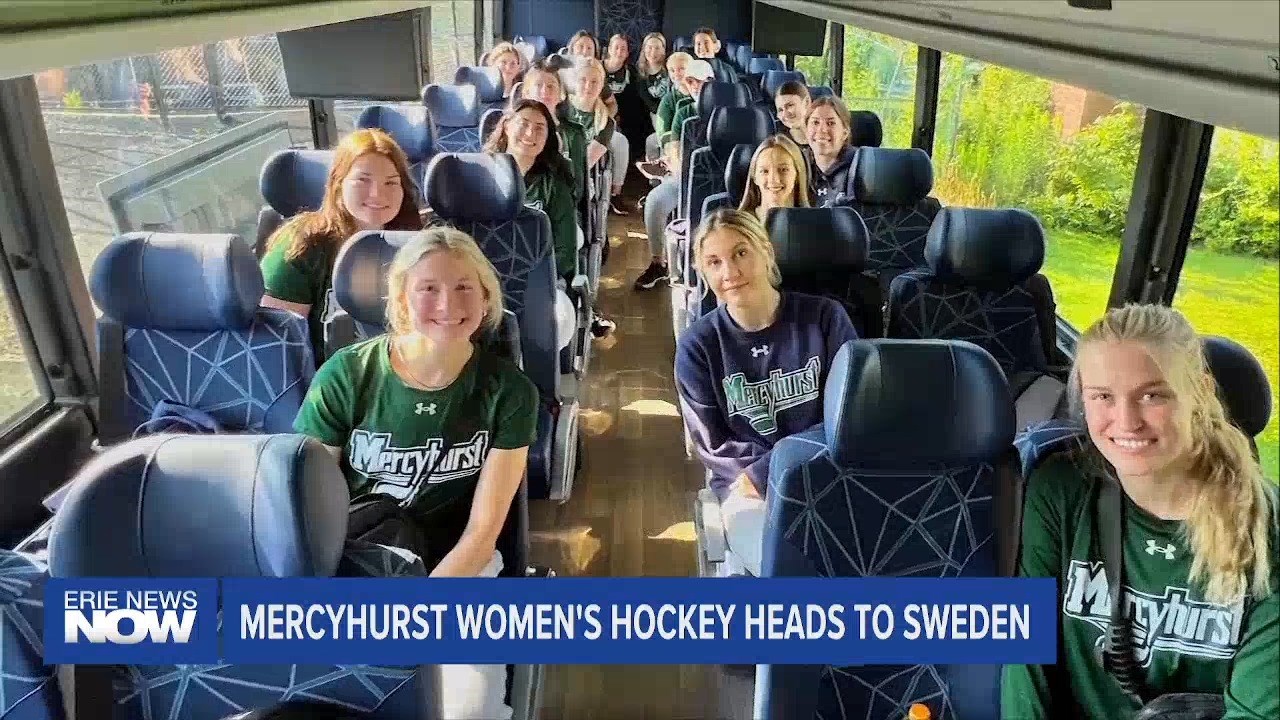 Mercyhurst University Women's Hockey Team Heads to Sweden