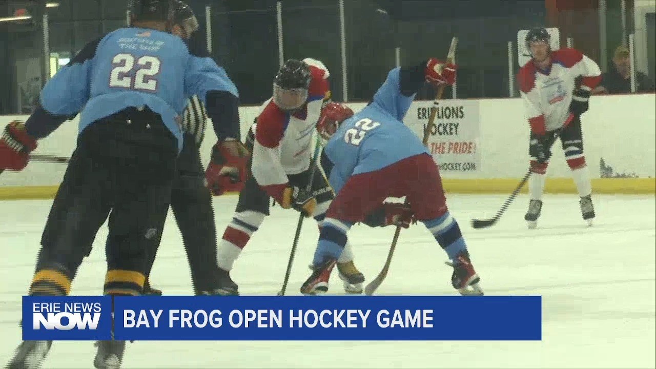Bay Frog Open Hockey Game