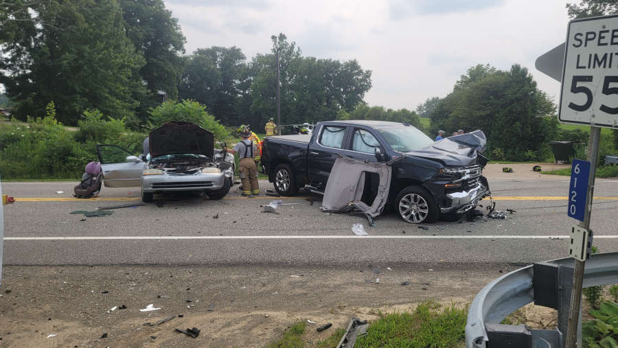 Driver Taken to Hospital Following Crash in McKean Township