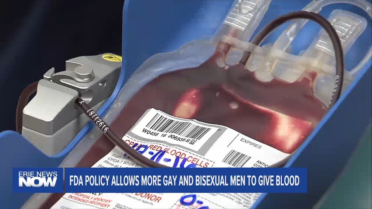 FDA Policy Allows More Gay and Bisexual Men to Donate Blood