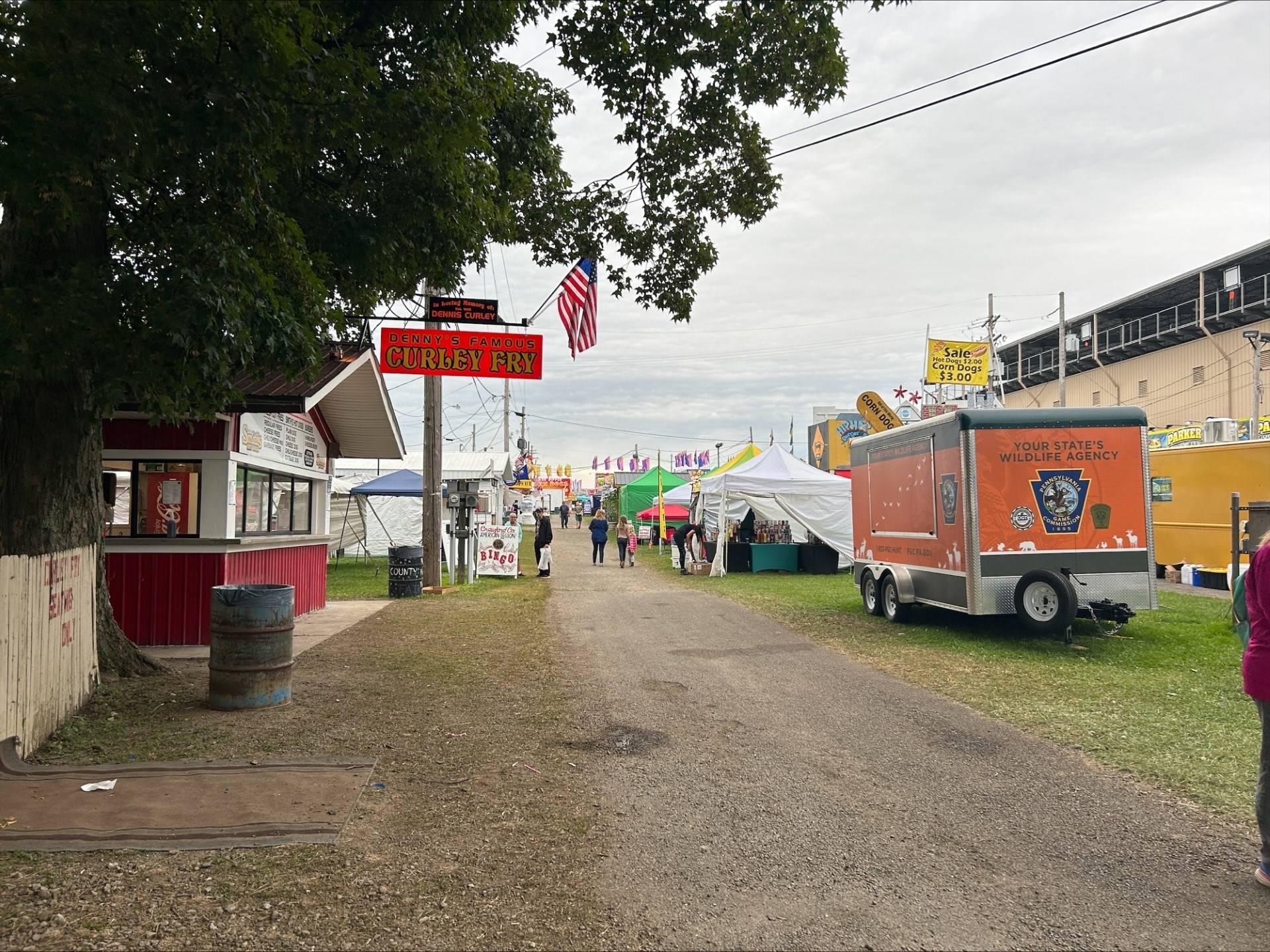 Rain Doesn't Deter Crowds from Crawford County Fair