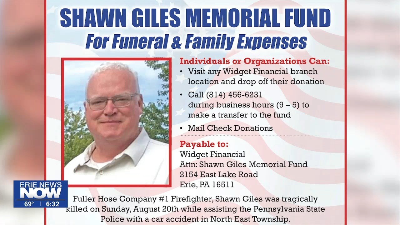 Community Rallies for Family of Fallen Fire Fighter through Giles Memorial Fund