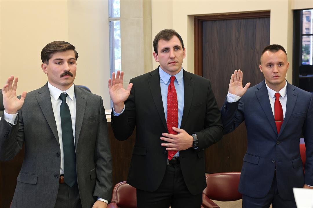 City of Erie Swears in 3 New Police Officers