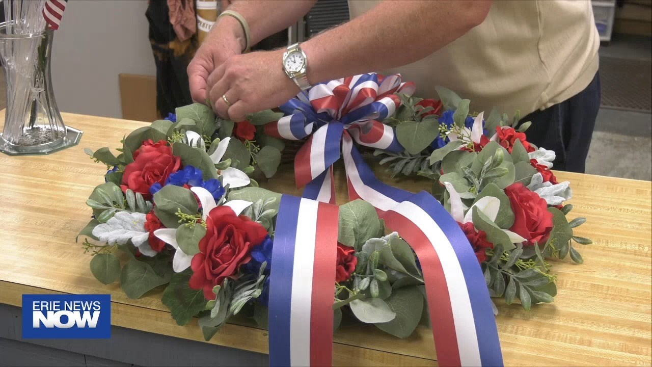 Gerlach's Garden & Floral Creates Wreath for Warriors to Washington