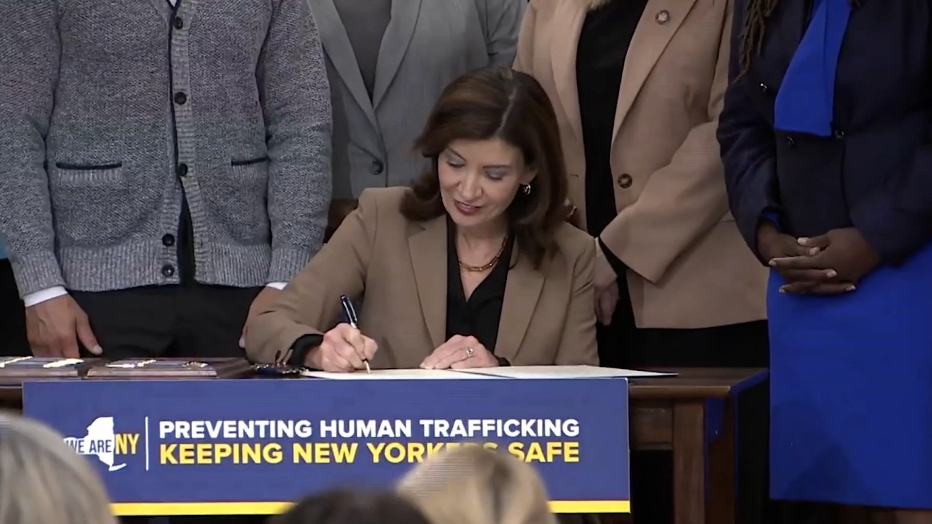 New laws to combat human trafficking