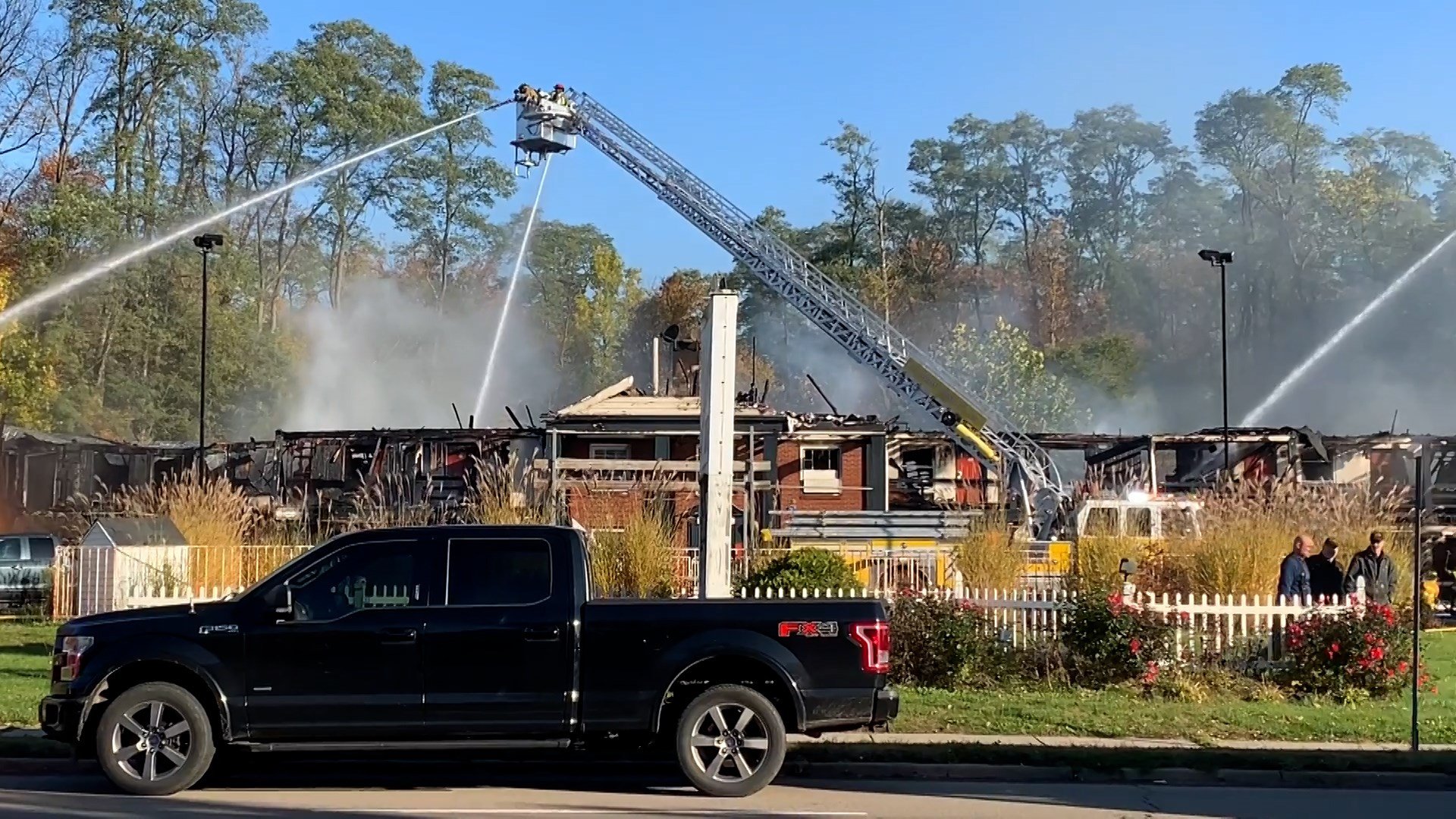 Crews Battle Early Morning Fire at Colony Motel in Chautauqua County