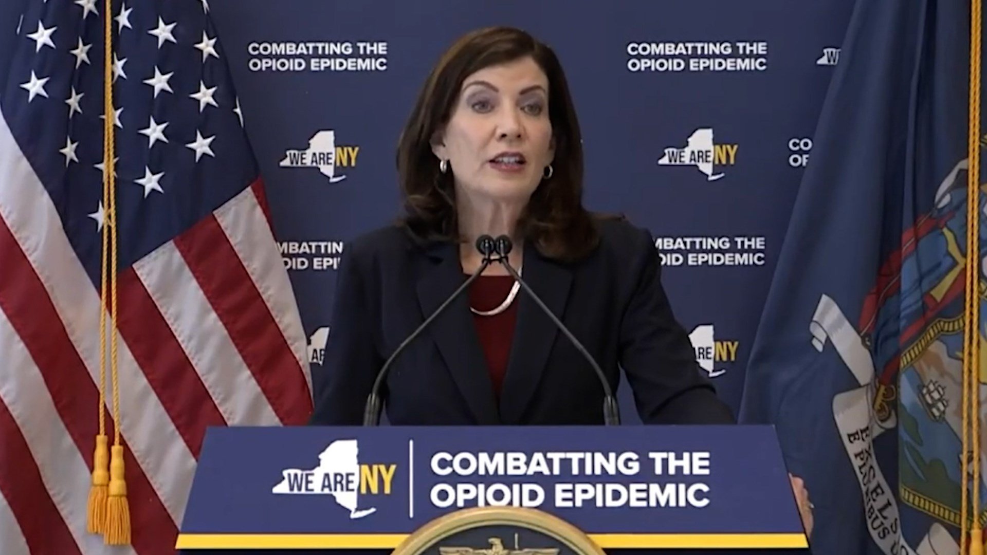 Gov. Hochul announces newly available funds from opioid settlement