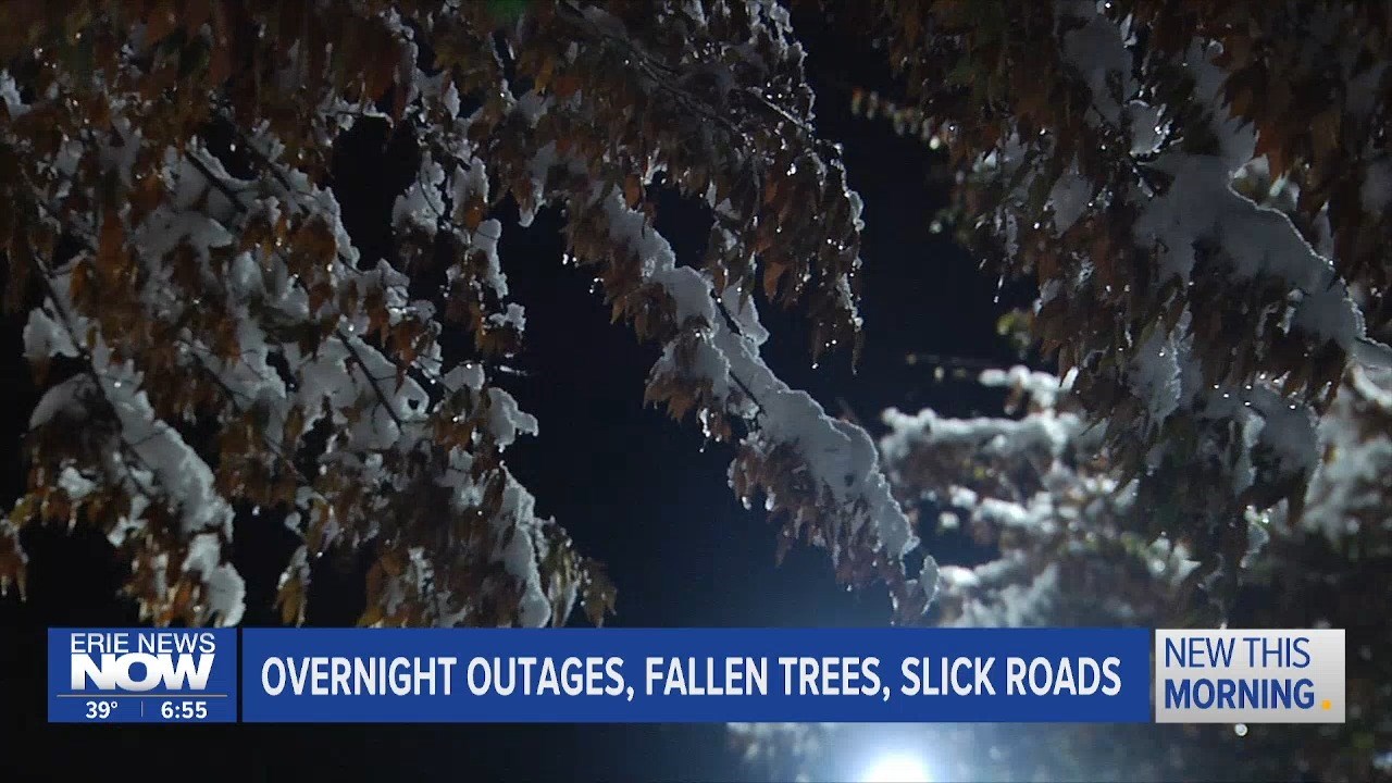 Live at Sunrise: Overnight Outages & Winter Road Conditions