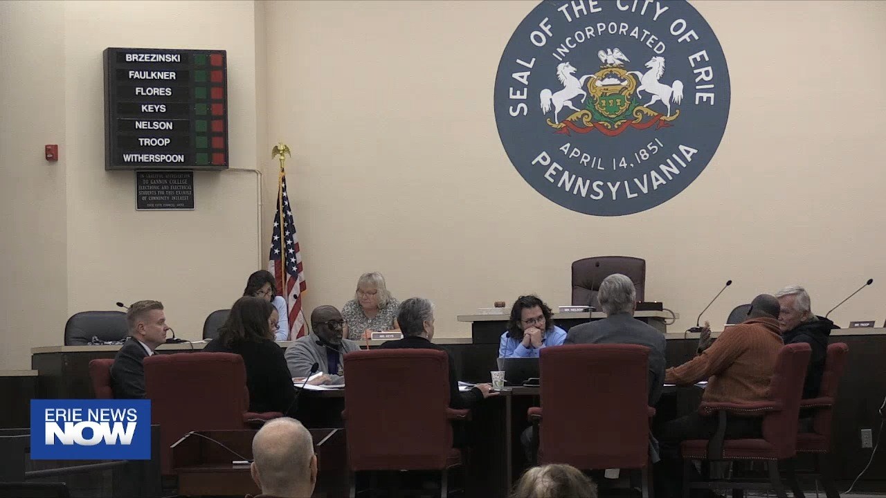 Erie City Council Budget Study Session