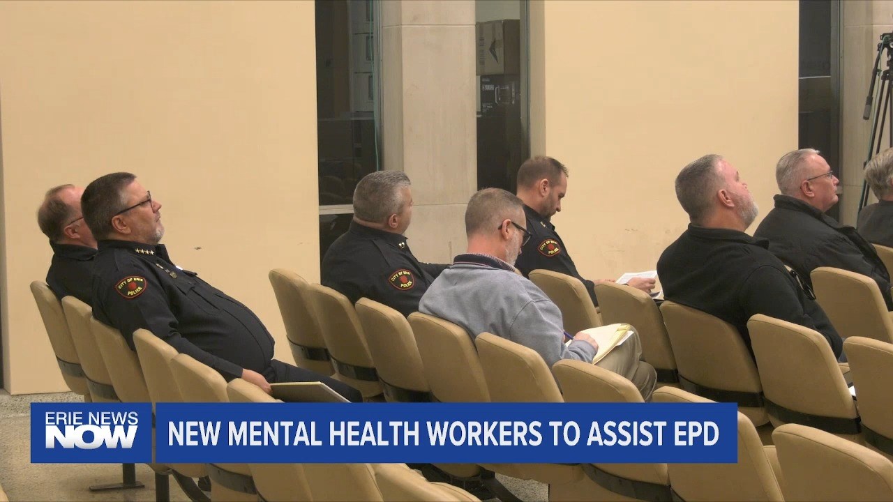 New Mental Health Workers to Assist Erie Police Department