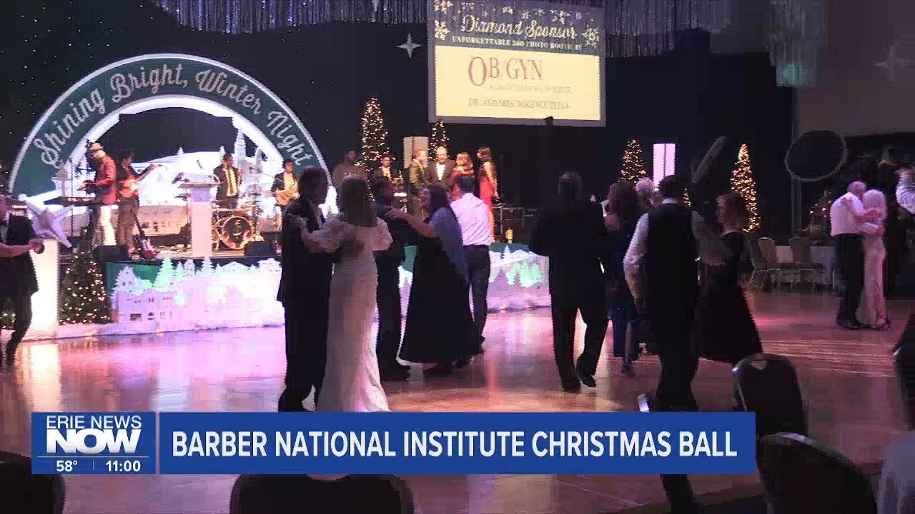 Barber National Institute Christmas Ball