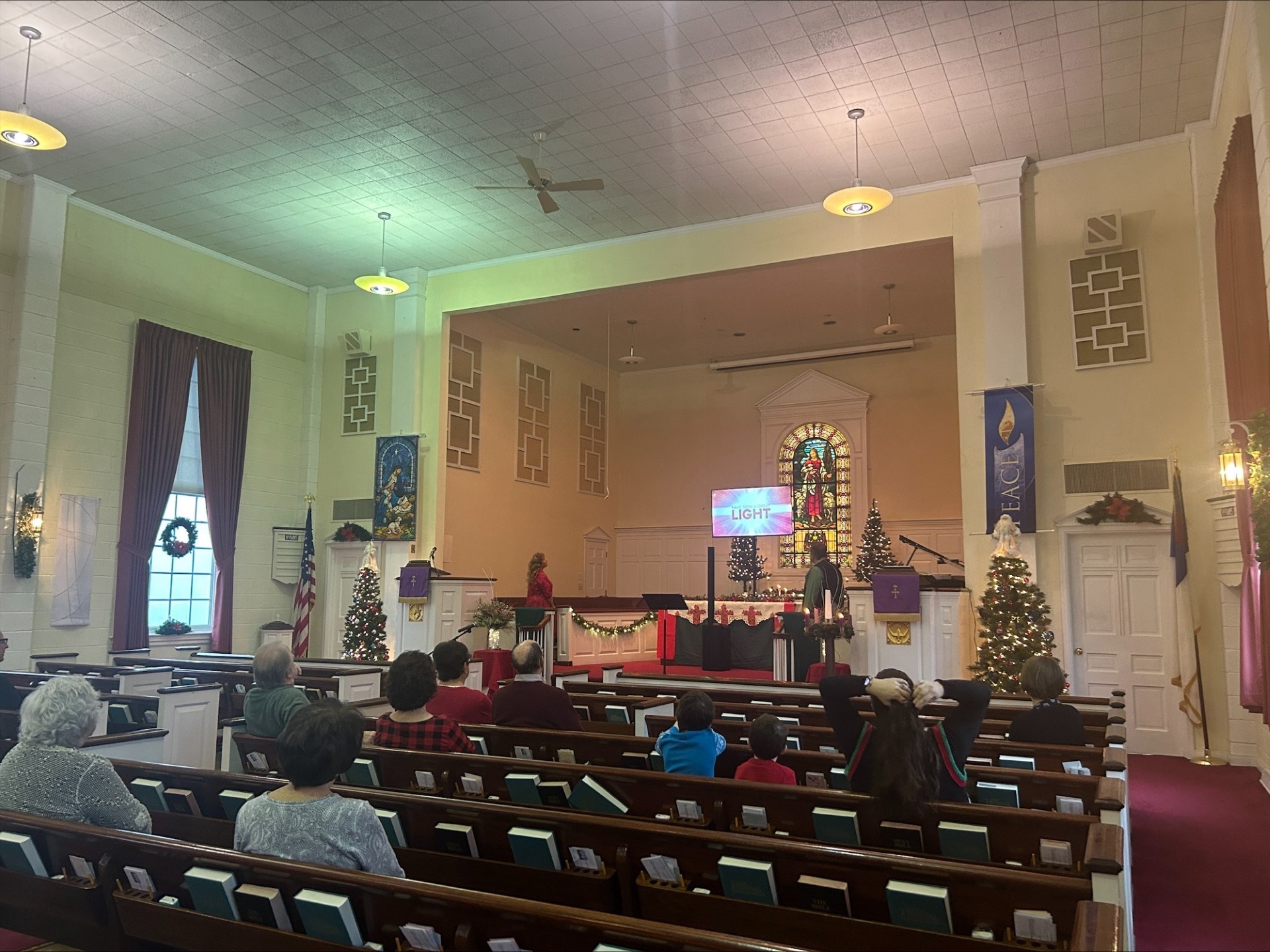 Emmanuel Presbyterian Church Celebrates Christmas Service