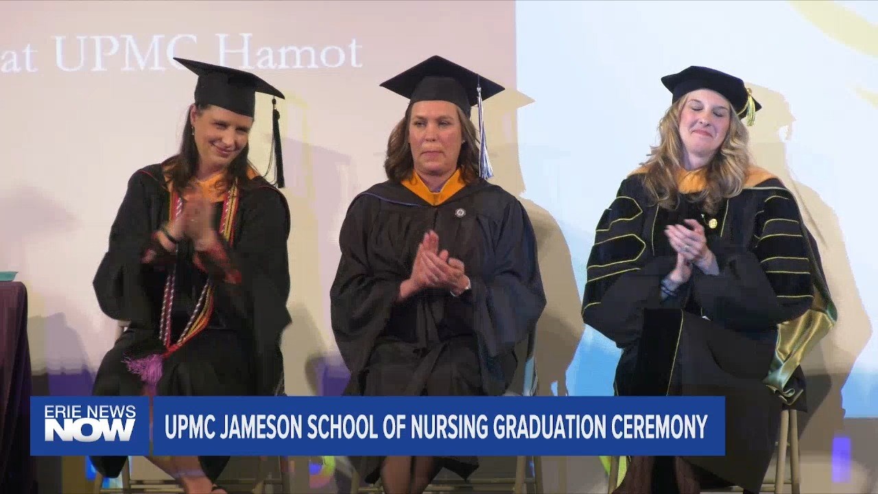 Graduation Ceremony for UPMC Jameson School of Nursing