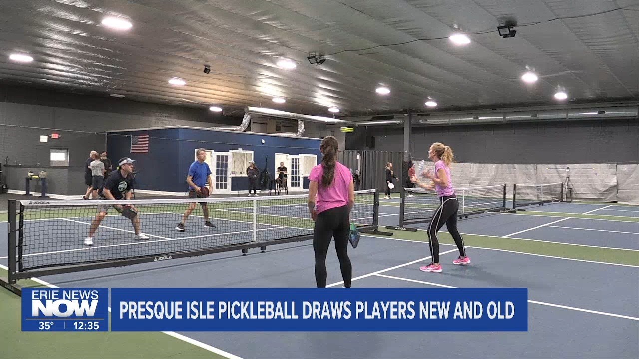 New Indoor Pickleball Courts Brings in Crowds