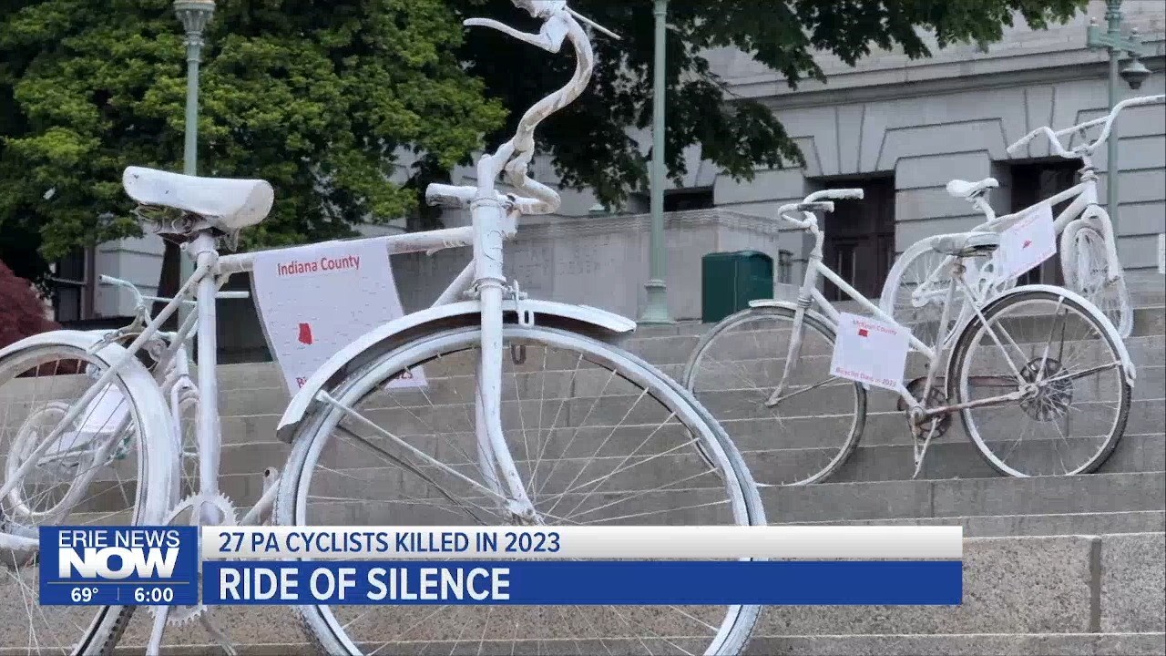 Ghost Bikes: Harrisburg ‘Ride of Silence’ Honors Cyclists Killed