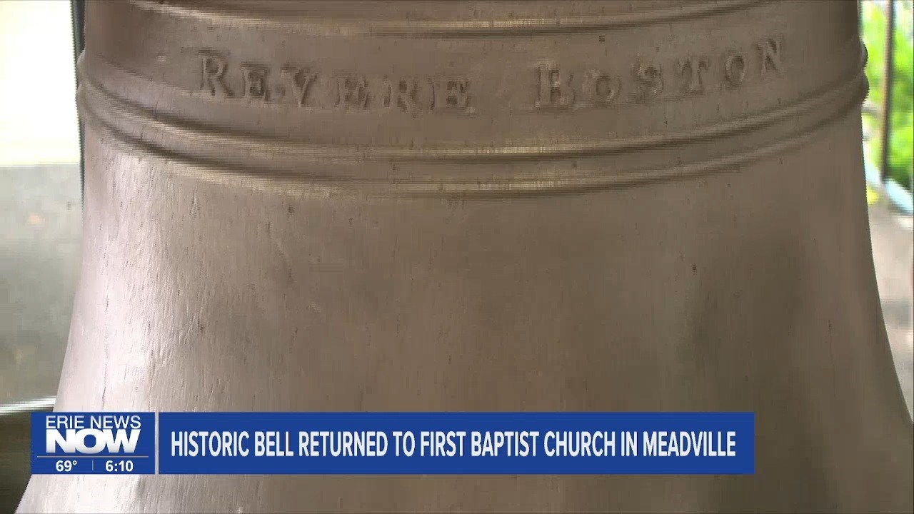 Historic Bell Returned to Meadville Church