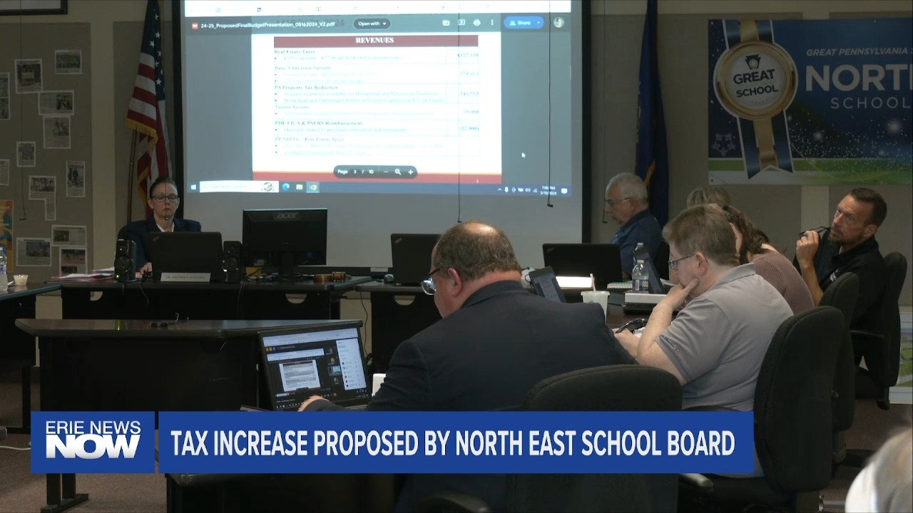 Tax Increase Proposed By North East School Board