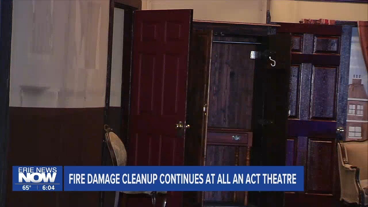 Fire Damage Cleanup Continues at All An Act Theatre