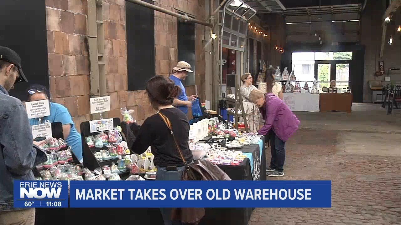 Spring Market in Old Warehouse