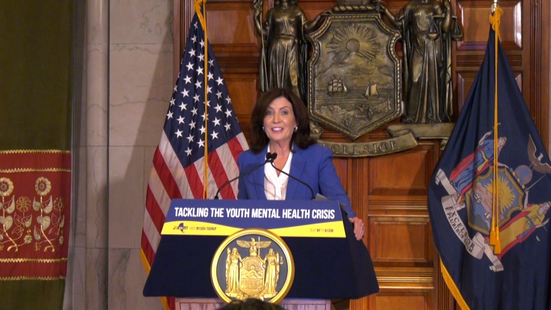 Gov. Hochul says kids' mental health is a top priority