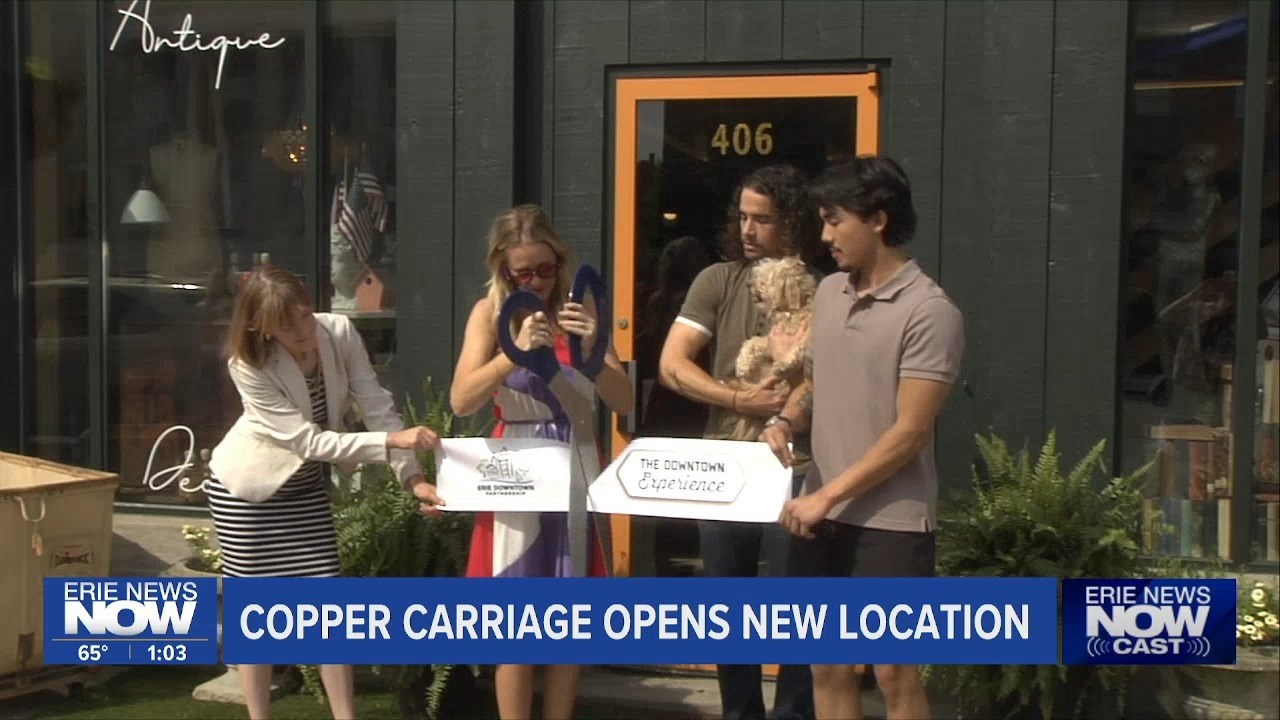 Copper Carriage Opens in Downtown Erie