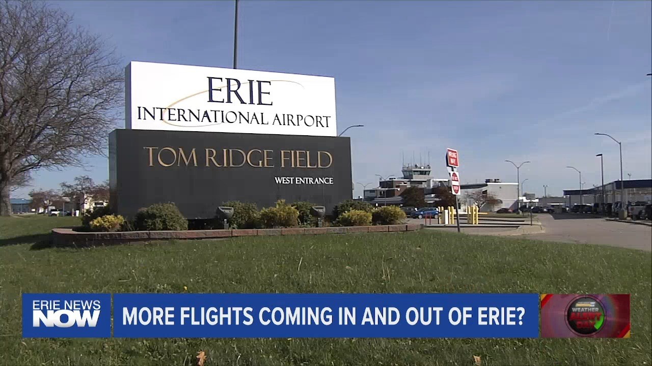 More Flights Coming In and Out of Erie?