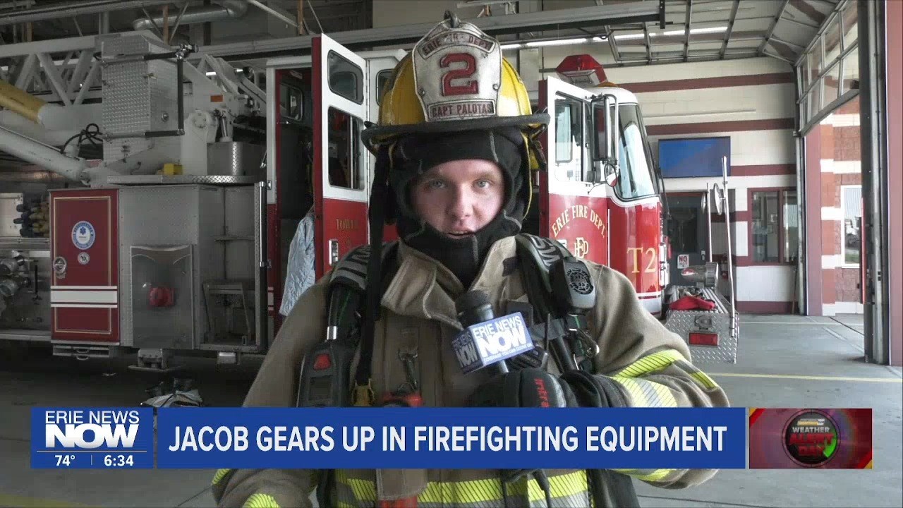 Watch Reporter Try Firefighting Gear in Heatwave